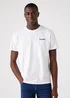 Wrangler 2 Pack Sign Off Tee Real Navywhite