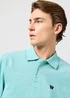 Wrangler Refined Polo Shirt Teal