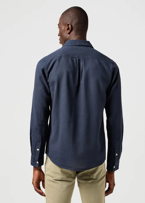 Wrangler One Pocket Shirt Dark Navy