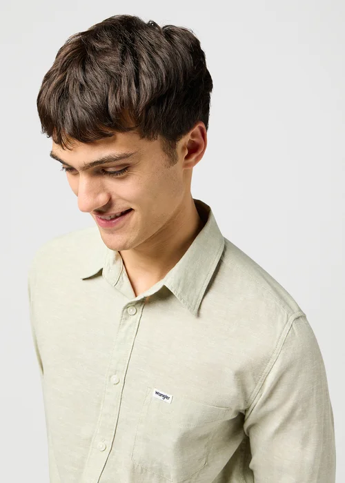 Wrangler One Pocket Shirt Tea