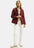 Cross Jeans Summer Jacket Red 007 - 81278-007