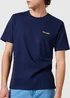 Wrangler Small Logo Tee Navy