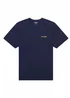 Wrangler Small Logo Tee Navy - 112362369