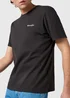 Wrangler Small Logo Tee Faded Black
