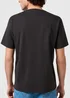 Wrangler Small Logo Tee Faded Black - 112362370