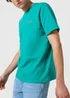 Wrangler Small Logo Tee Porcelain Green