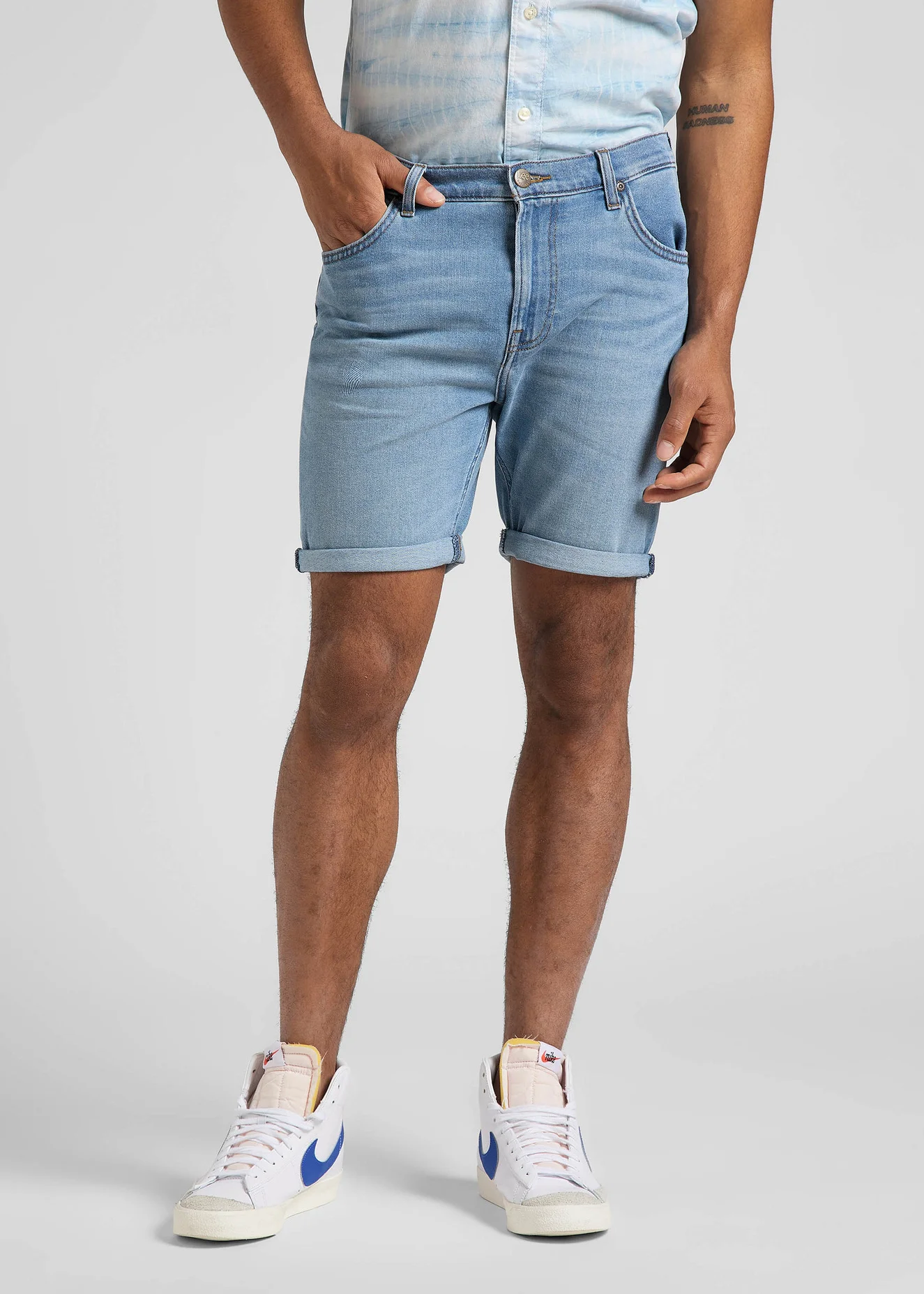 Lee Rider Short Dk Visual Cody