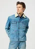 Wrangler 124mj Sherpa Jacket Sage Wash