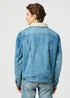 Wrangler 124mj Sherpa Jacket Sage Wash