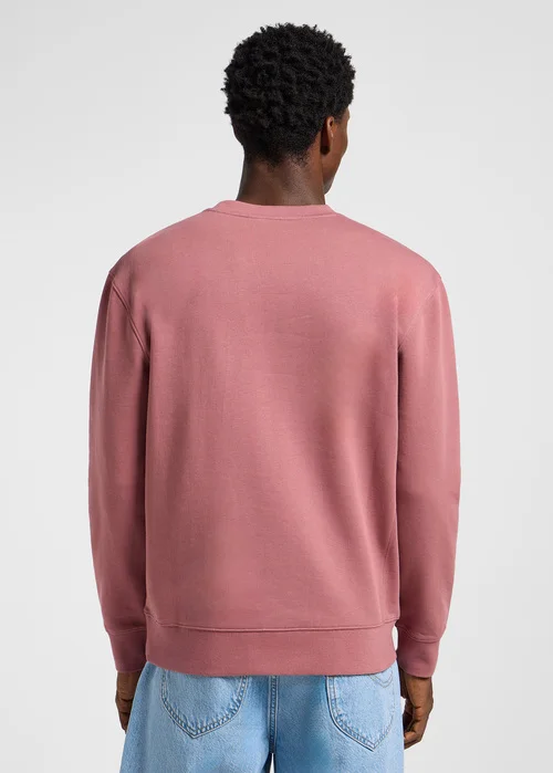 Lee Patch Crew Sweatshirt Henna