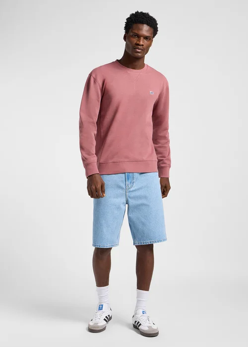 Lee Patch Crew Sweatshirt Henna