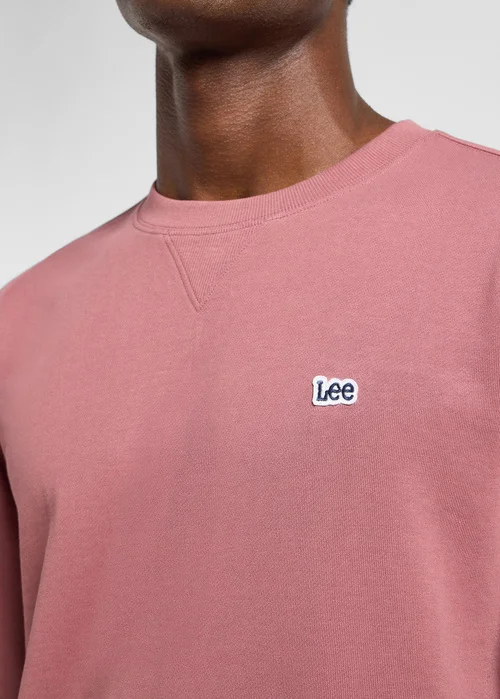 Lee Patch Crew Sweatshirt Henna
