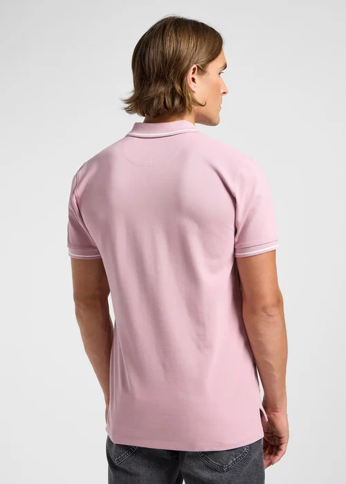 Lee Pique Polo Soft Mauve - 112363856