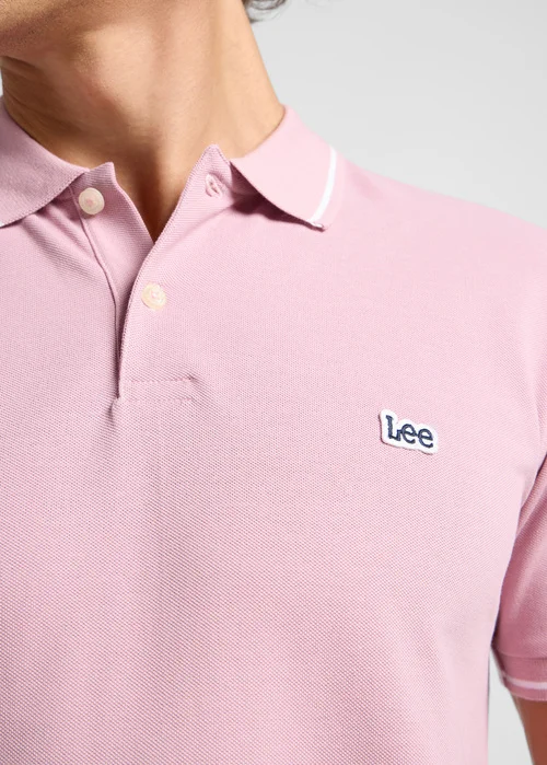 Lee Pique Polo Soft Mauve