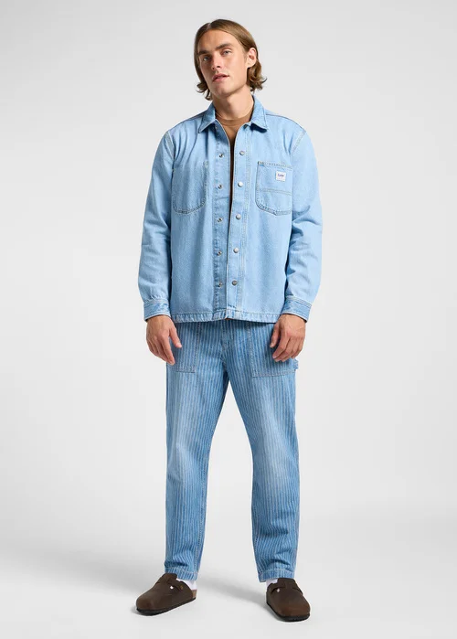 Lee Relaxed Workwear Overshirt Skyline Wash - 112364145