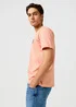 Wrangler Small Logo Tee Shrimp