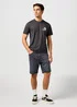 Wrangler Small Logo Tee Faded Black