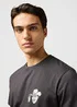 Wrangler Small Logo Tee Faded Black