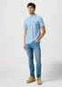 Wrangler Refined Polo Shirt Blue