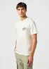 Wrangler Small Logo Tee Vintage White - 112362805