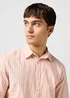 Wrangler Short Sleeve Shirt Flamingo Stripe