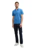 Tom Tailor Basic Polo With Contrast Sapphire Blue