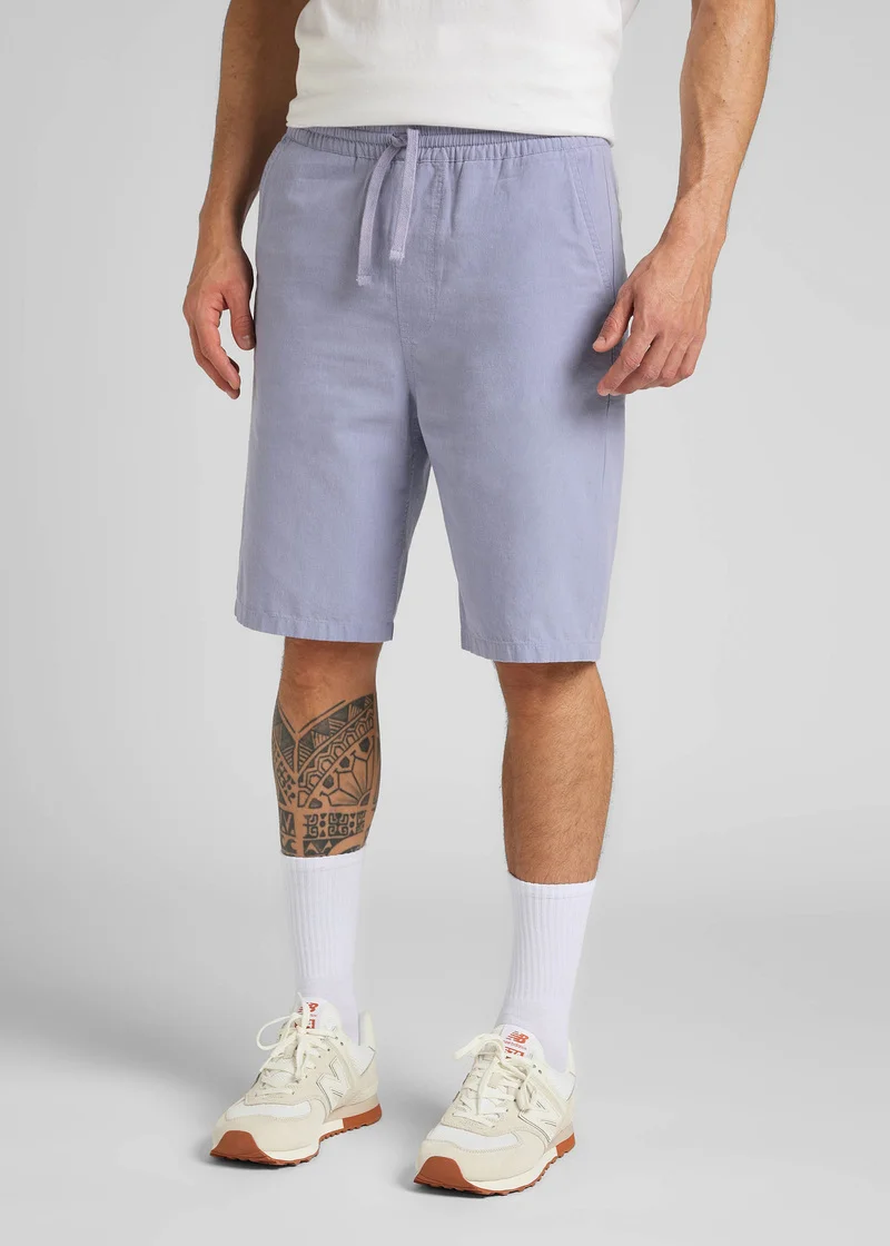 Lee Drawstring Shorts Misty Lilac
