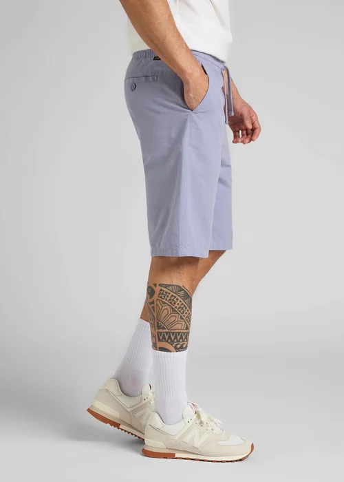 Lee Drawstring Shorts Misty Lilac