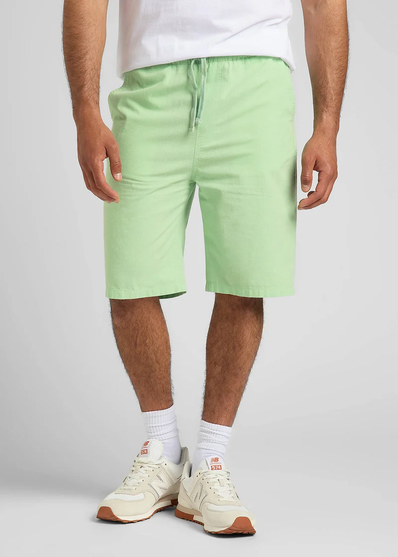 Lee Relaxed Drawstring Shorts Canary Green