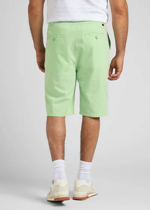 Lee Relaxed Drawstring Shorts Canary Green