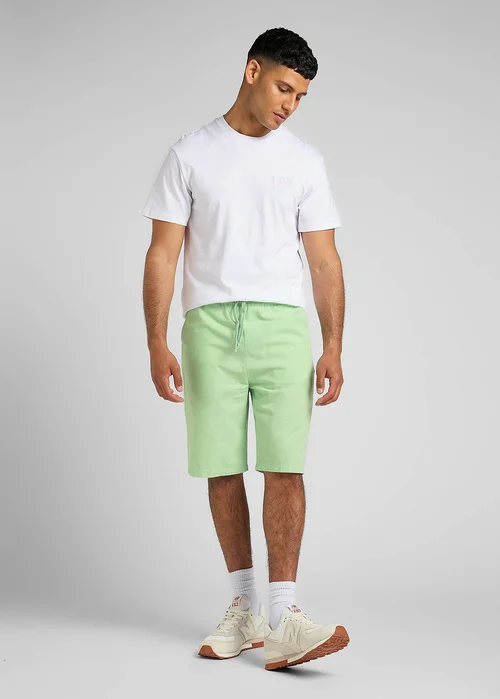 Lee Relaxed Drawstring Shorts Canary Green