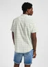 Lee Short Sleeve Western Shirt Mercantile Sage Check