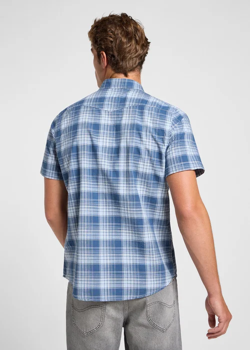 Lee Short Sleeve Western Shirt Orion Ombre Check