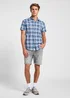 Lee Short Sleeve Western Shirt Orion Ombre Check