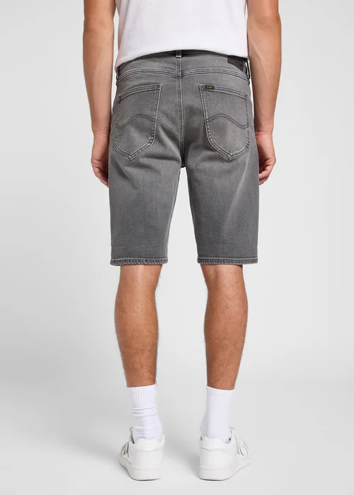 Lee Five Pocket Short Washed Grey
