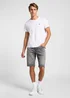 Lee Five Pocket Short Washed Grey