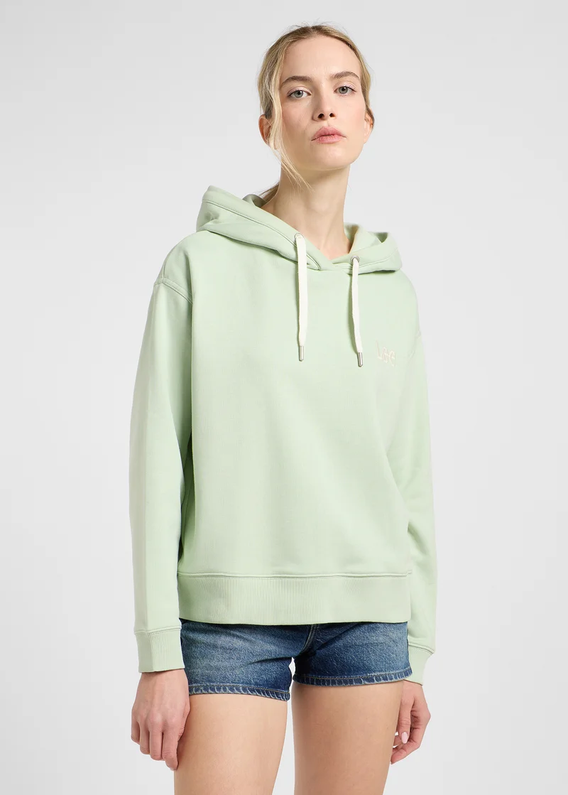 Lee Essential Hoodie Soft Sage