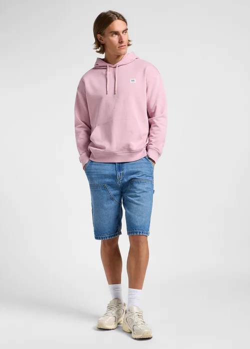 Lee Workwear Hoodie Soft Mauve