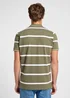 Lee Pique Polo Mercantile Stripe Green