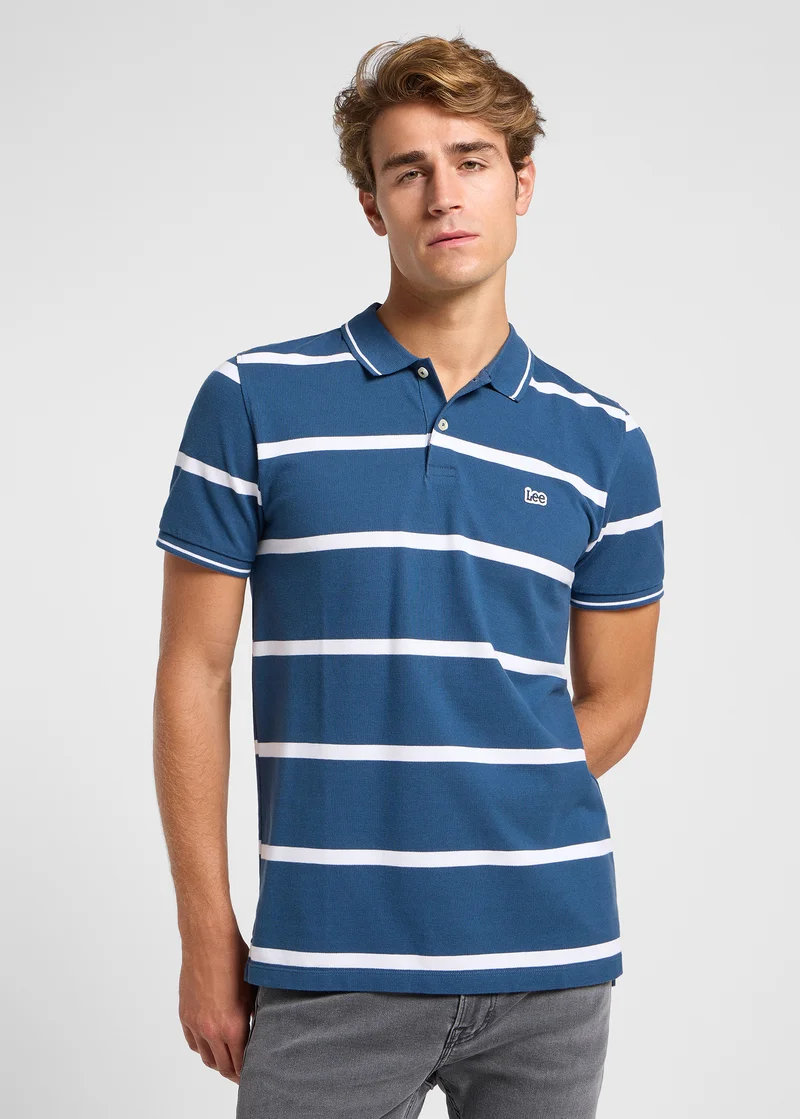 Lee Pique Polo Orion Stripe