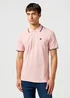 Wrangler Polo Shirt Silver Pink