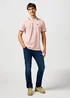 Wrangler Polo Shirt Silver Pink
