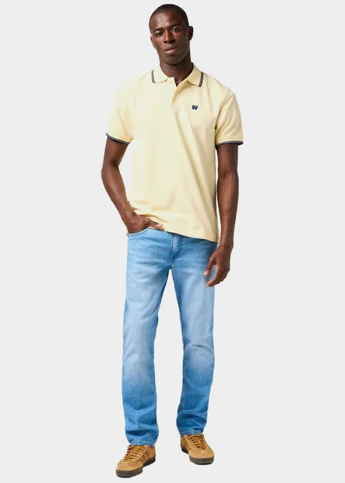 Wrangler Polo Shirt Banana Crepe
