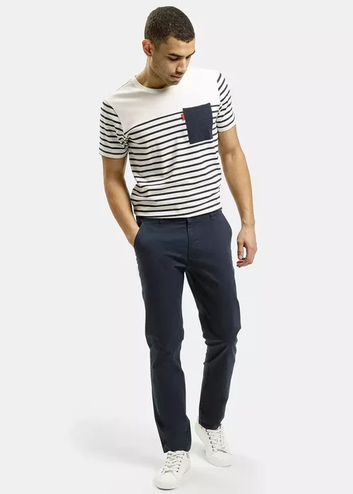 Cross Jeans Chino Navy 001