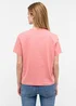 Mustang Floris Tee Print Peach Blossom