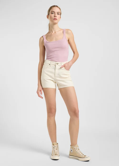 Lee Carol Shorts The Get Back Ecru