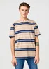 Wrangler Stripe Tee Timberwolf
