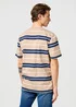 Wrangler Stripe Tee Timberwolf