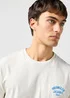 Wrangler Small Logo Tee Vintage White