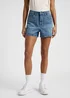 Lee Carol Shorts Blue Wire
